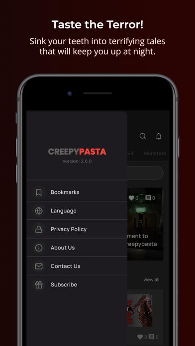 CreepyPasta - Scary Stories screenshot 2
