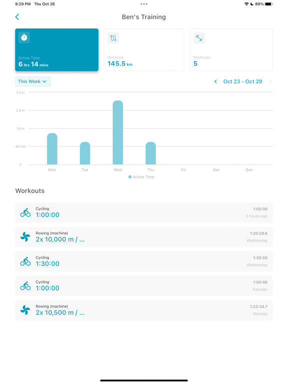 CrewLAB: Row, Run, Swim screenshot 1