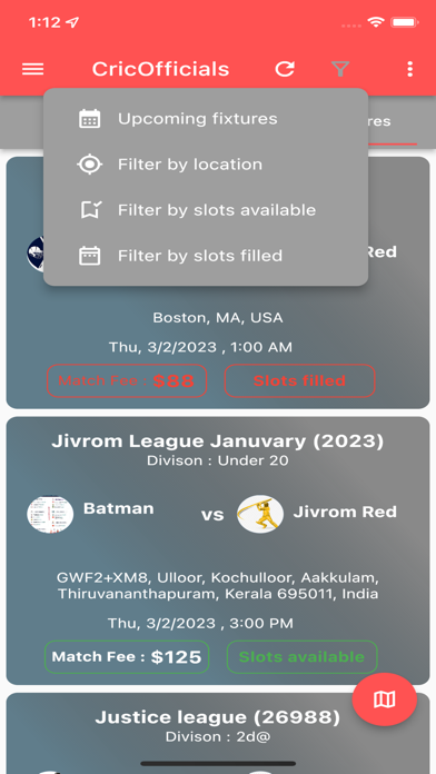 Cric-OfficialsApp screenshot 2