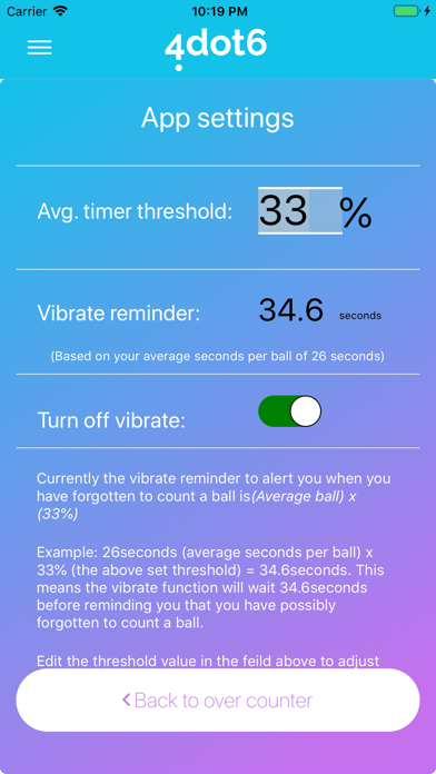 Cricket Umpire Ball Counter screenshot 1