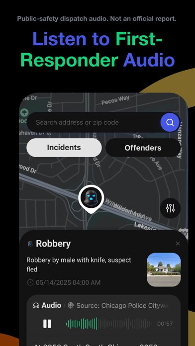 CrimeRadar Dispatch Audio screenshot 3