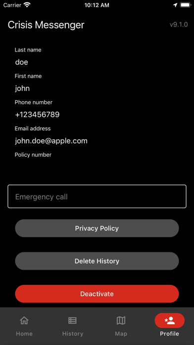 Crisis Messenger screenshot 1