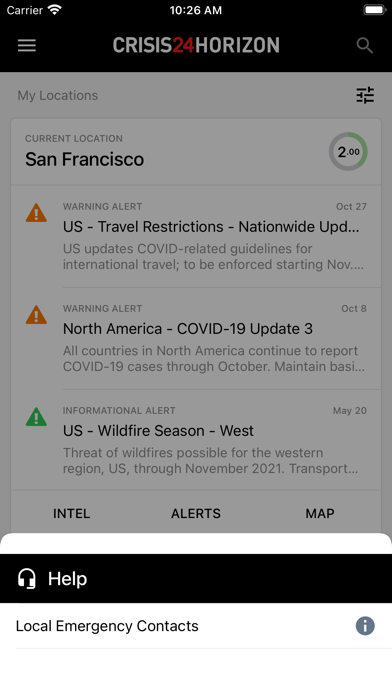 Crisis24 Horizon Mobile screenshot 1