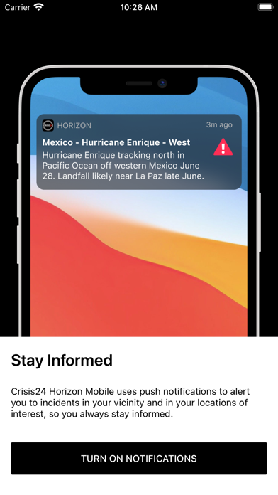 Crisis24 Horizon Mobile screenshot 6