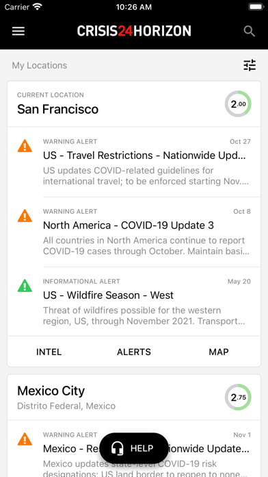 Crisis24 Horizon Mobile screenshot 4
