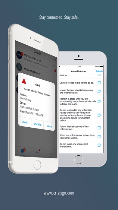 CrisisGo screenshot 2