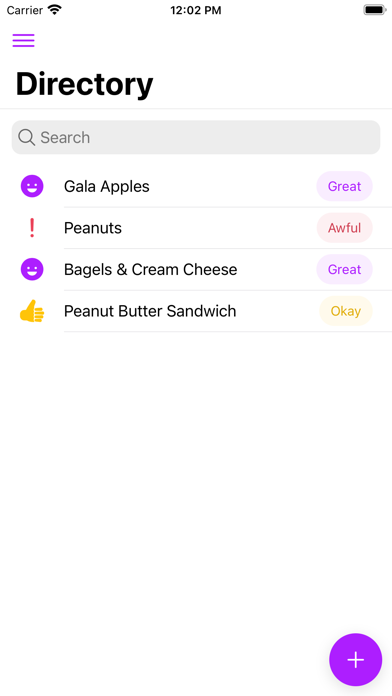 Crohn’s Tracker: Food & IBD screenshot 1
