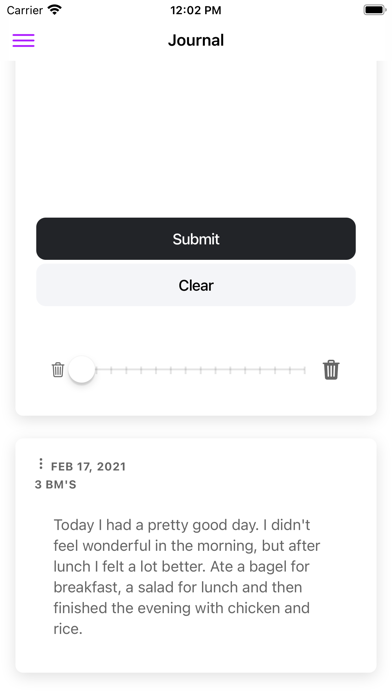 Crohn’s Tracker: Food & IBD screenshot 4
