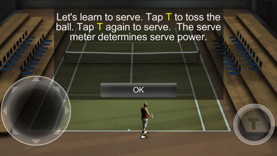 Cross Court Tennis 2 App screenshot 1