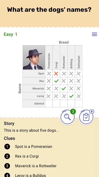 Cross Logic Puzzle Game screenshot 5