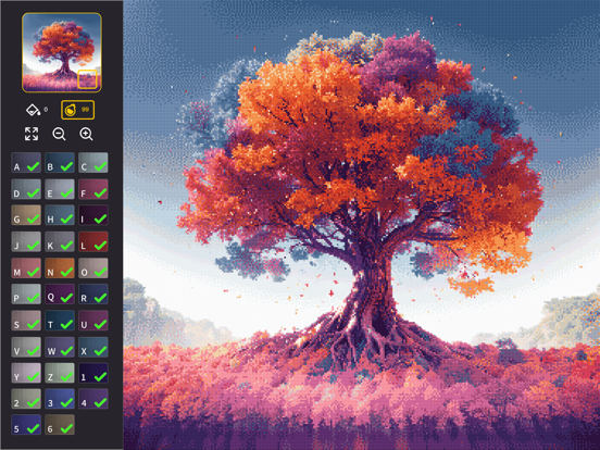 Cross-Stitch: Color by Number screenshot 2