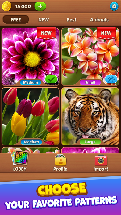 Cross Stitch: Coloring Art screenshot 4