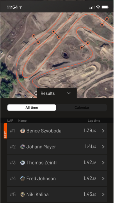 CrossBox Lap Timing screenshot 2