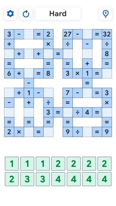 Crossmath Games - Math Puzzle screenshot 1