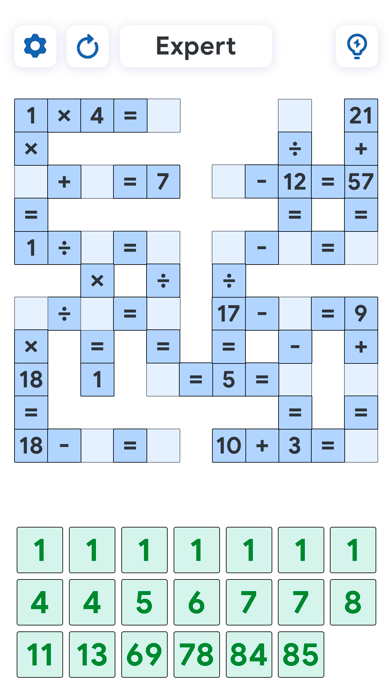Crossmath Games - Math Puzzle screenshot 2