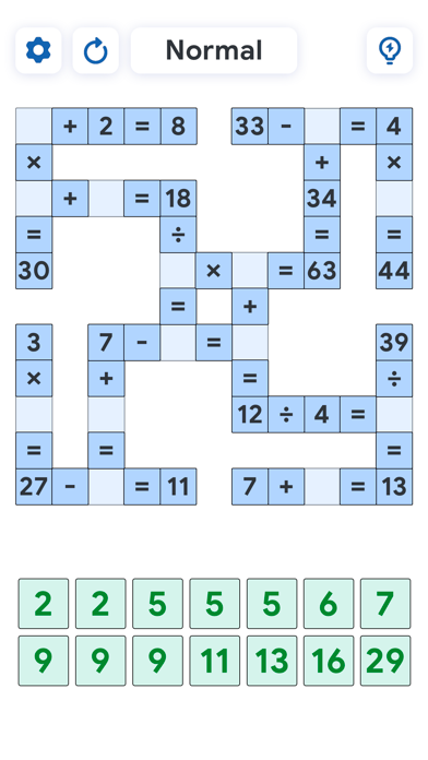 Crossmath Games - Math Puzzle screenshot 3