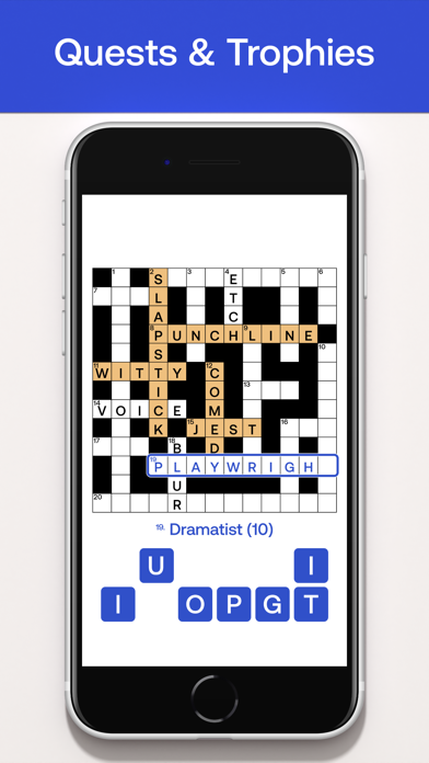 Crossword - by puzzling.com screenshot 1