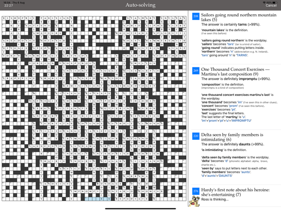 Crossword Genius screenshot 3