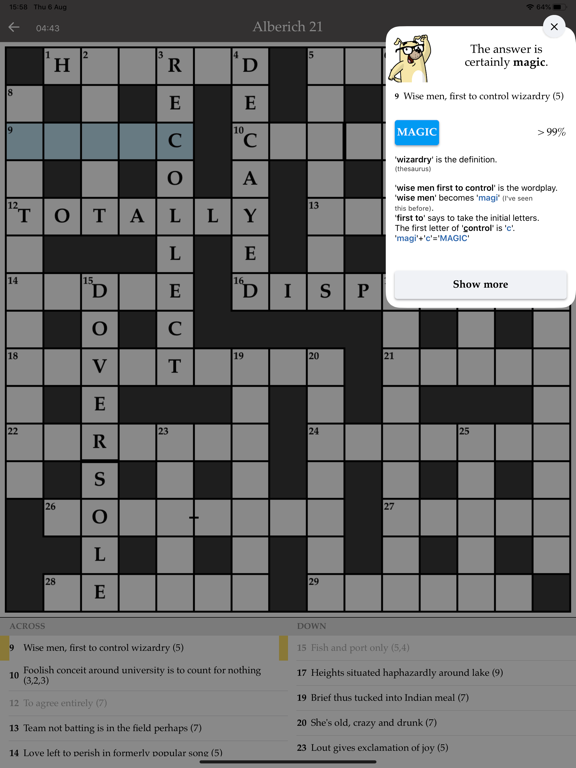 Crossword Genius screenshot 4