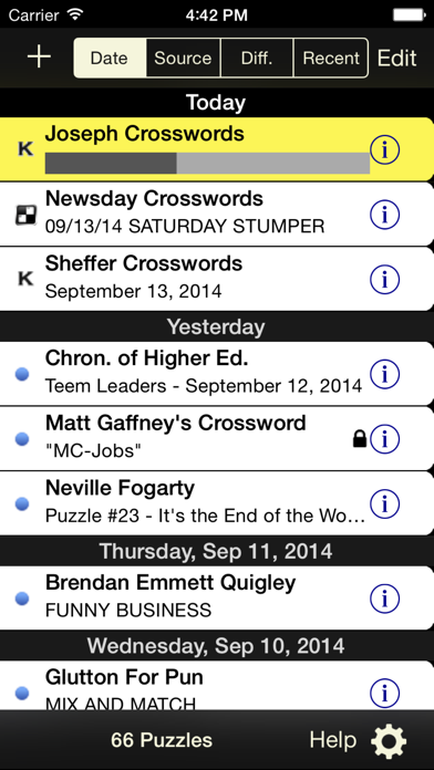 Crosswords Classic screenshot 4
