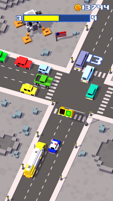 Crossy Crash Traffic Panic screenshot 1