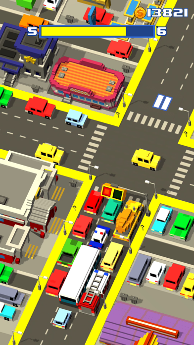 Crossy Crash Traffic Panic screenshot 2
