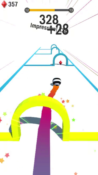 Crossy Gates-Rush Through Gate screenshot 2