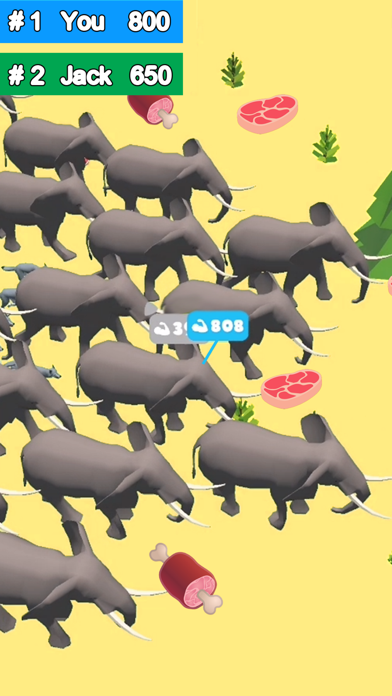 Crowd Forest.io - Herds Battle screenshot 1
