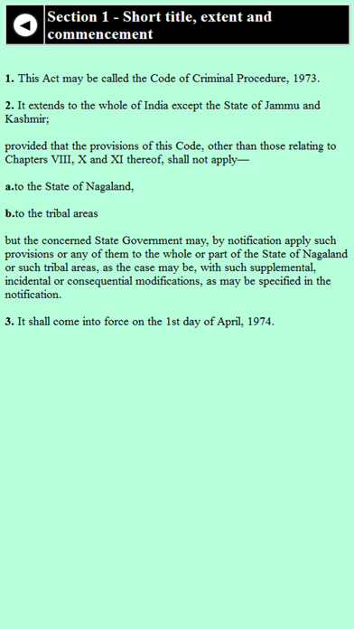 Crpc Code of Criminal Procedre screenshot 1