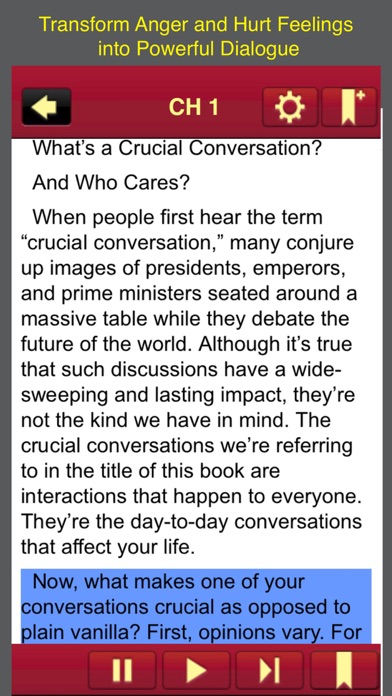 Crucial Conversations screenshot 3