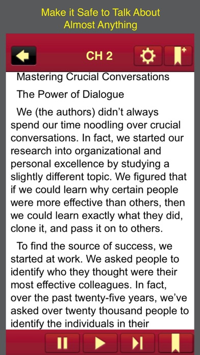 Crucial Conversations screenshot 2