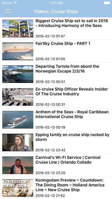 Cruise Ship & Port News screenshot 1