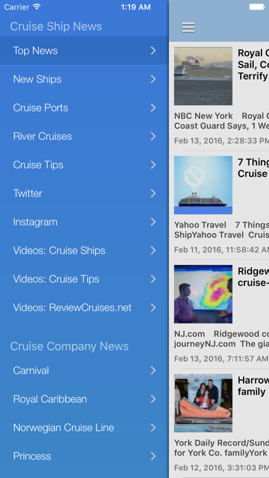 Cruise Ship & Port News screenshot 5