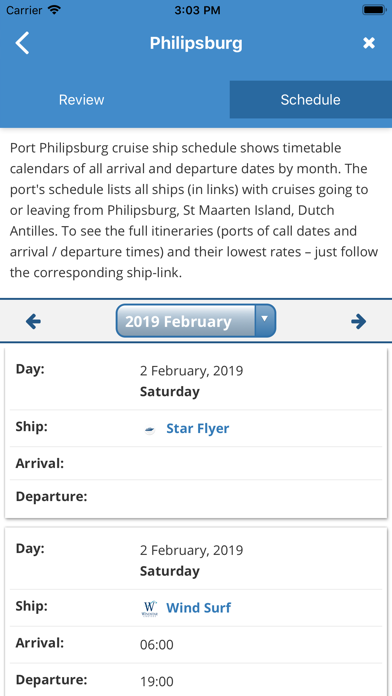 CruiseMapper screenshot 1