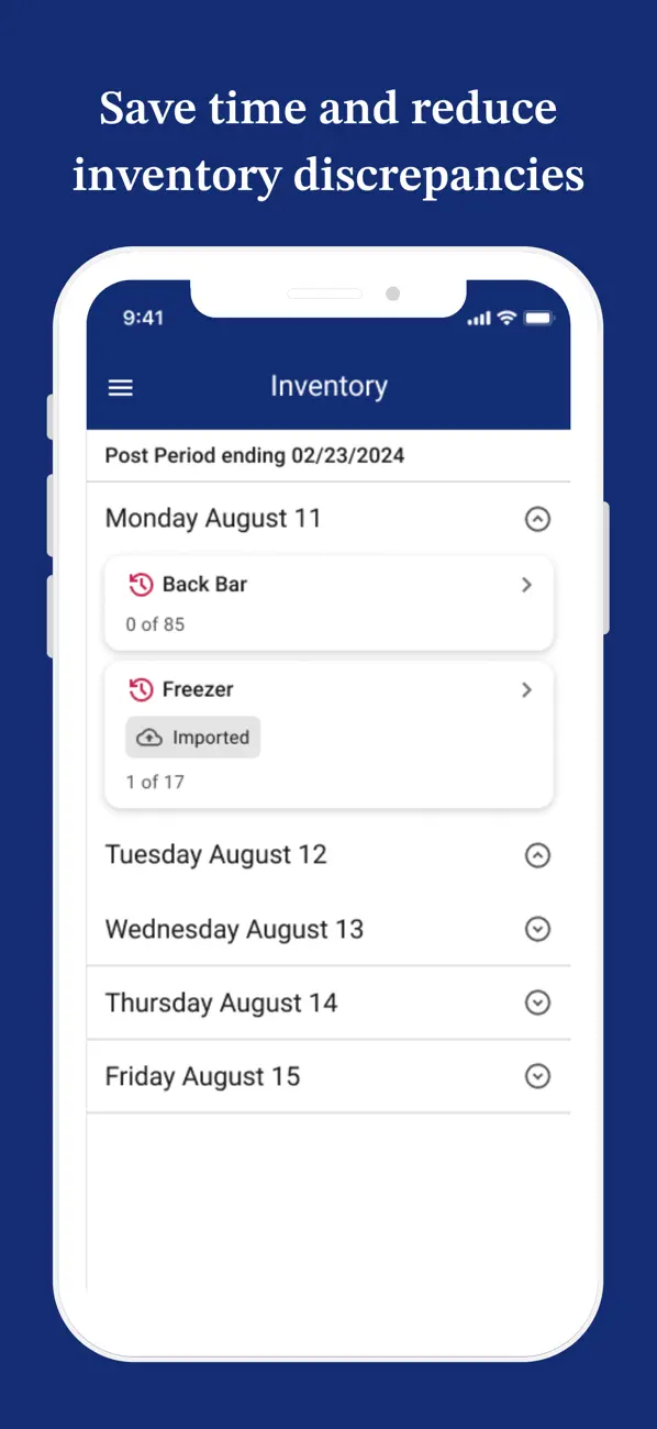 Crunchtime Inventory screenshot 3
