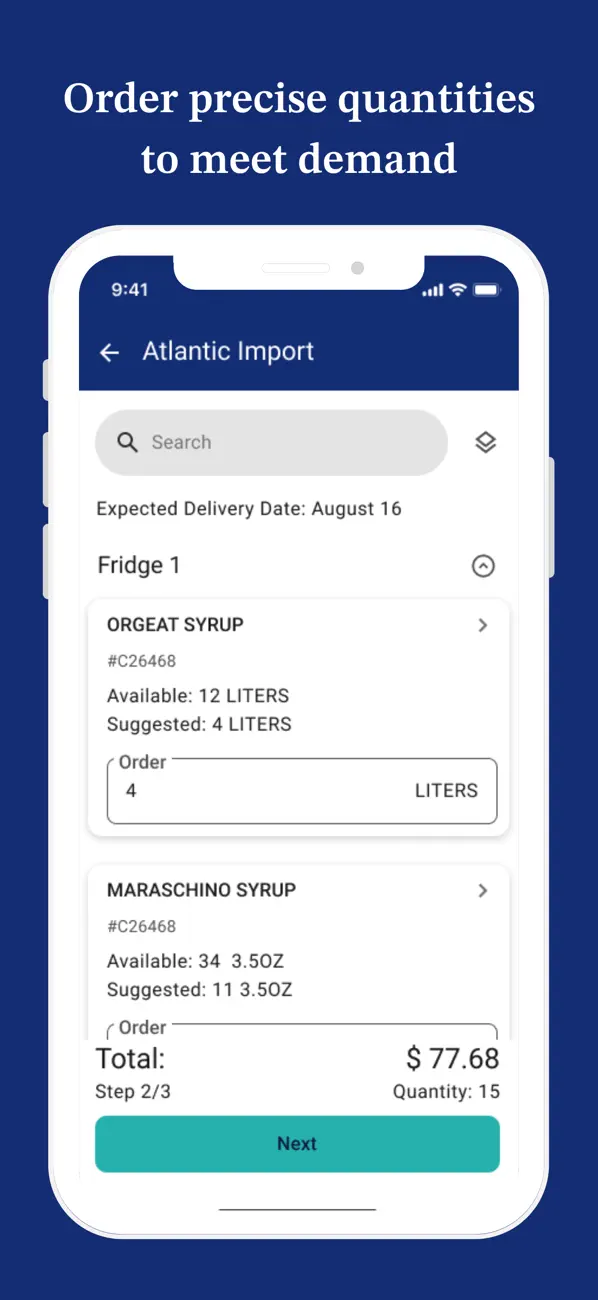 Crunchtime Inventory screenshot 1