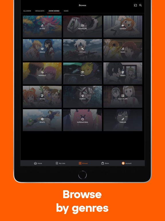 Crunchyroll screenshot 3