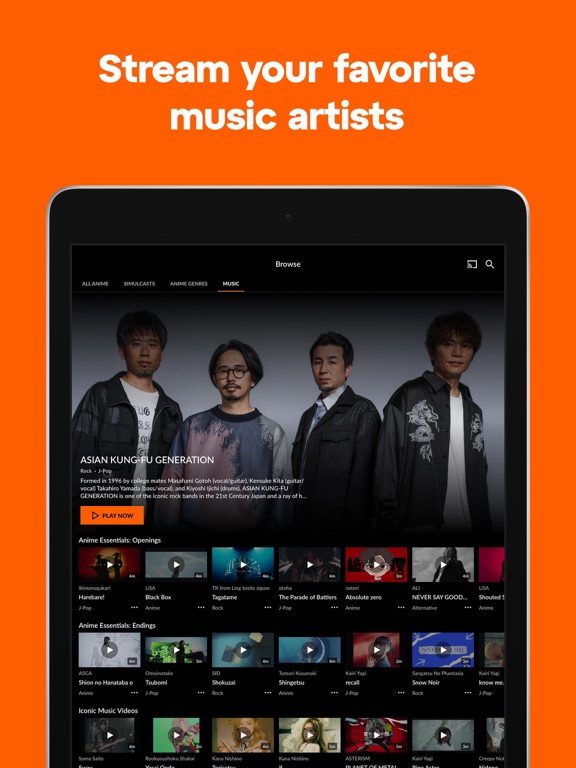 Crunchyroll screenshot 1