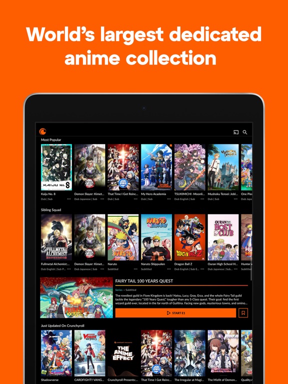 Crunchyroll screenshot 6