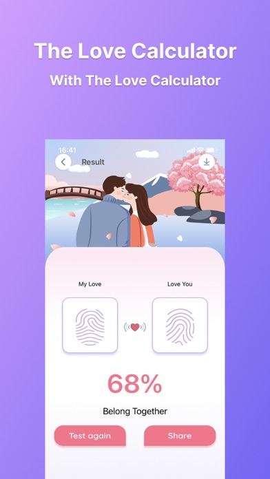 Crush Love Calculator Test screenshot 3