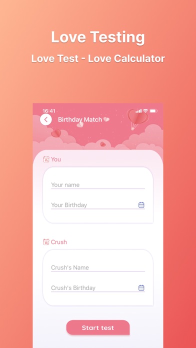 Crush Love Calculator Test screenshot 2