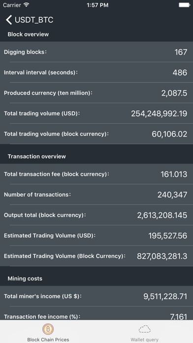 Crypto Currency Miner Tracker screenshot 2