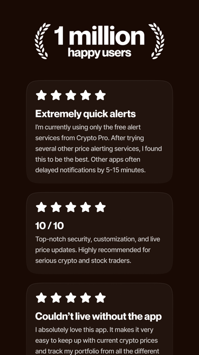 Crypto Pro: Live Coin Tracker screenshot 1
