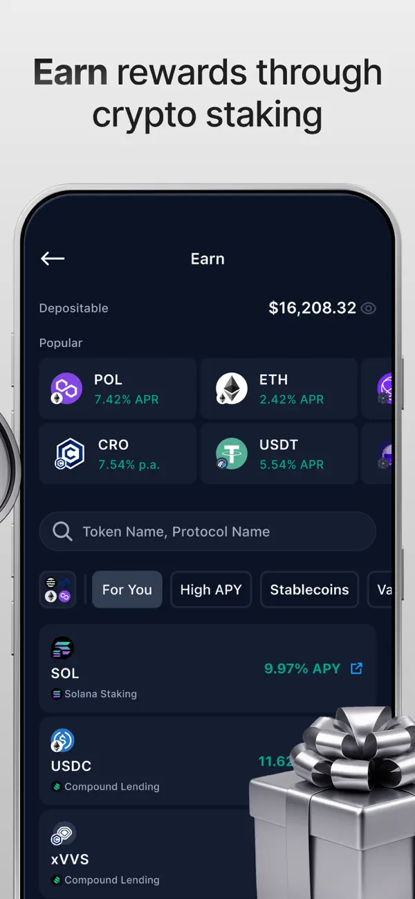Crypto.com: Onchain Wallet screenshot 3