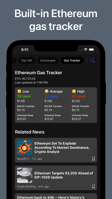 CryptoNews: Aggregator, Prices screenshot 2