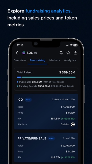 CryptoRank: Crypto Tracker App screenshot 5