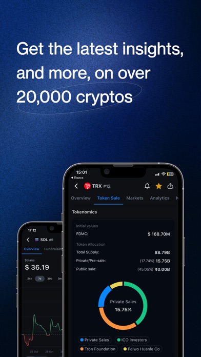 CryptoRank: Crypto Tracker App screenshot 10