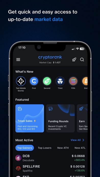 CryptoRank: Crypto Tracker App screenshot 9