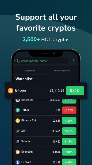 CryptoSim: Market Simulator screenshot 4