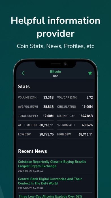 CryptoSim: Market Simulator screenshot 2